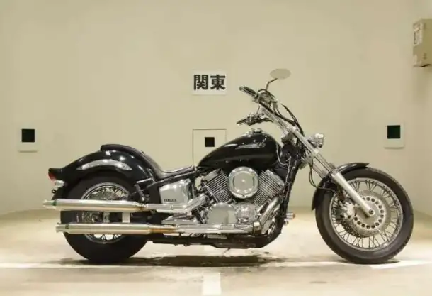 Мотоцикл чеппер Yamaha Dragstar 1100 рама VP13J круизер гв 2003, фотография 2