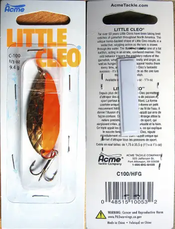 Acme Little cleo 9,4гр 4,7см HFG, фотография 1