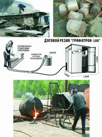 Резка крупногабаритного металлолома, фотография 1