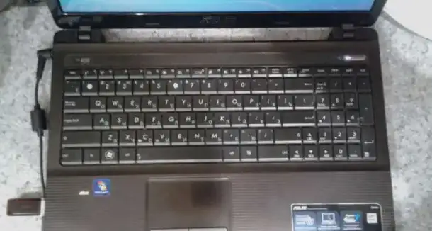 asus k53by рабочий 2х ядерный 2 гб.-память, фотография 2
