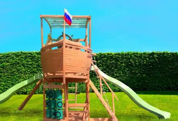 уличный игровой комплекс, фотография 10