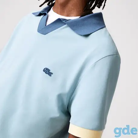 Мужское поло lacoste regular fit, фотография 5