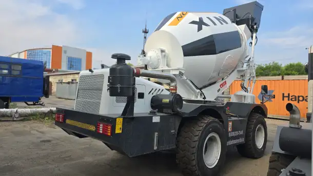 Бетоносмеситель с самозагрузкой YNIX QGMC3000 12 м3час, фотография 4