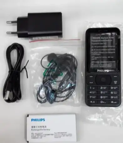 Philips Xenium E180 Dual sim black новый, фотография 1