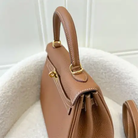 Сумка hermes kelly ручная работа натуральная кожа, фотография 3