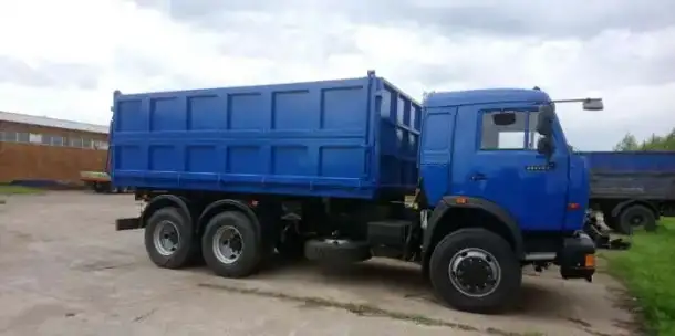Камаз 53215 зерновоз (самосвал) трехсторонняя разгрузкой, фотография 2