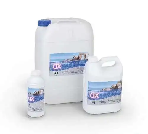 CTX-41 Жидкий флокулянт 1 л. Химия для очистки воды в бассейне., фотография 1