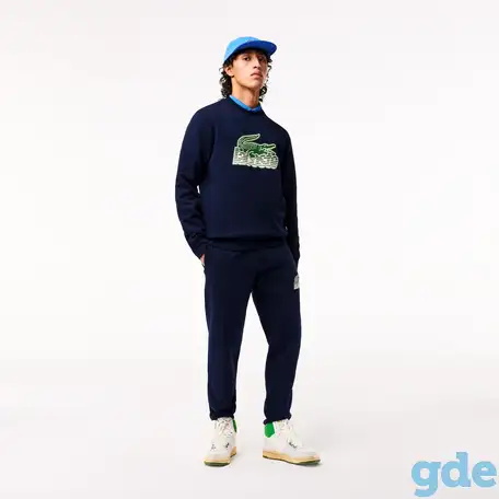 Мужские спортивные брюки lacoste slim fit, фотография 5