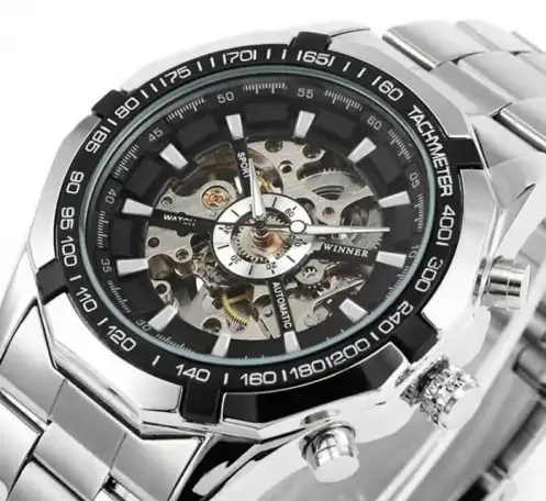 Мужские часы Winner luxury black, фотография 5