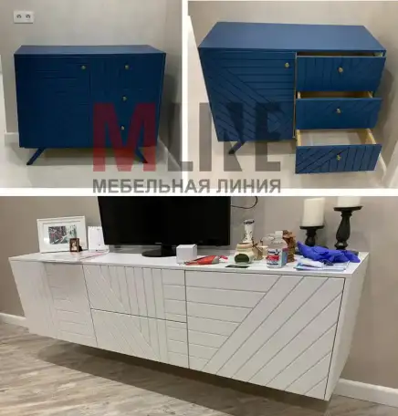Корпусная мебель на заказ: кухни, гардеробные, мебель в ванную, комоды, шкафы, тв тумбы, полки., фотография 12
