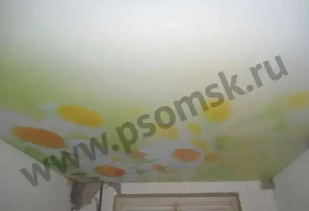 Натяжной потолок монтаж в Омске, фотография 4
