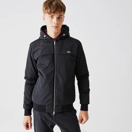 Мужская куртка lacoste с капюшоном, фотография 1