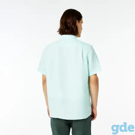 Мужская льняная рубашка lacoste, фотография 2