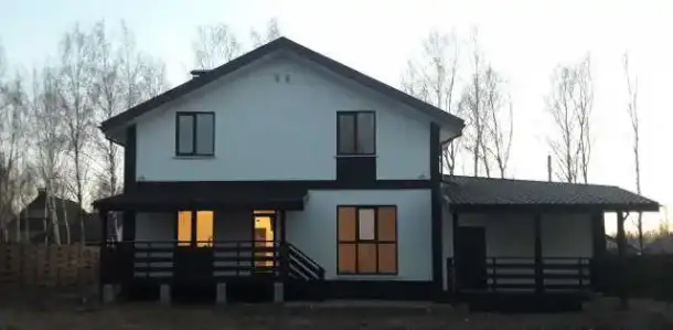 Продается новый 2-х этажный коттедж ., тиз елховка 194,00 м2, фотография 2