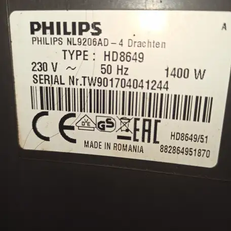 Кофемашина филипс PHILIPS    Сделано в Ру, фотография 5