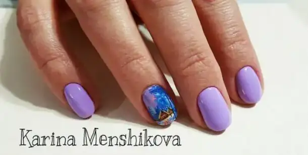 Маникюр, гель-лак, фотография 4