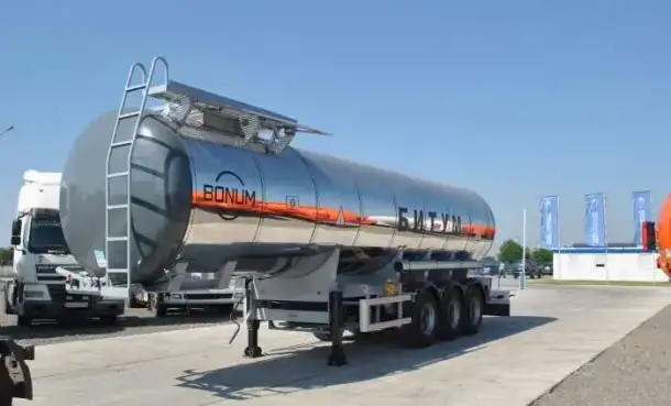 Полуприцеп цистерна битумовоз BONUM 28 m3, фотография 1