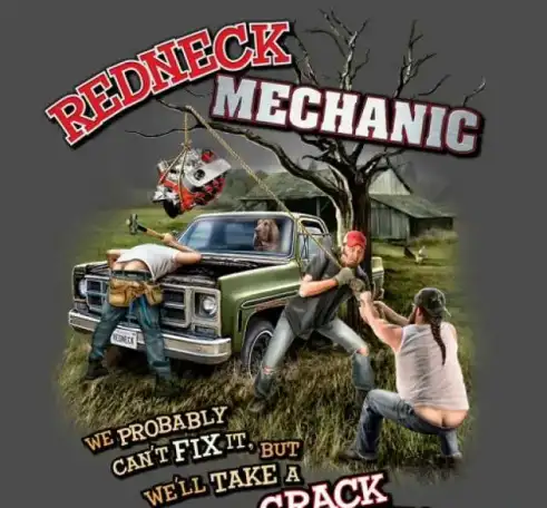 Футболка Buckwear Redneck Mechanic, фотография 3