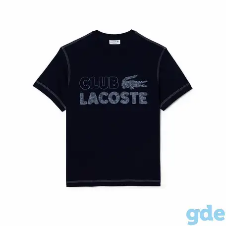 Мужская футболка lacoste из органического хлопка, фотография 5