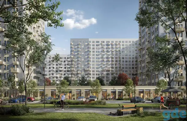 2-х комнатная квартира, 32,87 м², 11 эт., ЖК Горки Парк, фотография 10