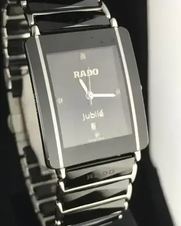 Новые Часы Rado Ceramica Jubile Diamond Black оригинал, фотография 1