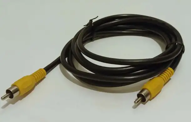 Кабель 1 RCA - 1 RCA видео, коаксиальный, 75 Ом, фотография 1