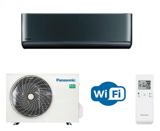 Инверторный настенный кондиционер Panasonic Design black CS-XZ20ZKEW-HCU-Z20ZKE Wi-Fi, фотография 1