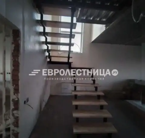 Лестница на металлическом каркасе Евролестница, фотография 2
