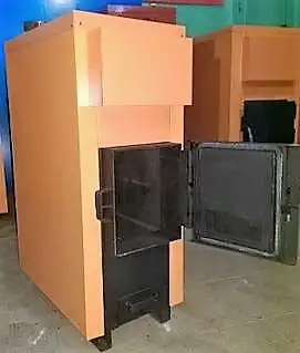 Твердотопливный пиролизный котёл КО - 40, фотография 9