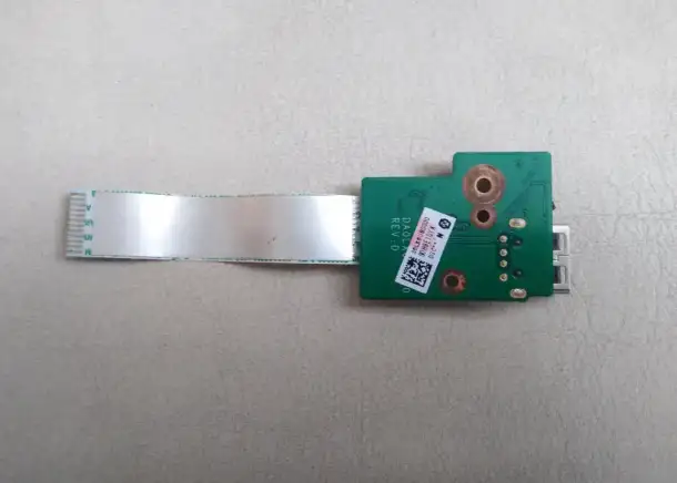 Pavilion dv6-3000 разъем плата usb  DA0LX6TB4D0 REV:D, фотография 3