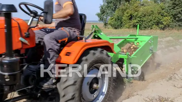Картофелекопалка транспортёрная kerland (керланд) kt1, фотография 1