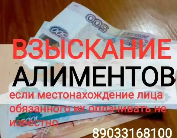 Взыскание алиментов, фотография 1