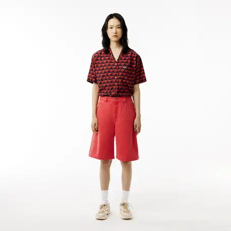Женские длинные шорты-шорты lacoste, фотография 1