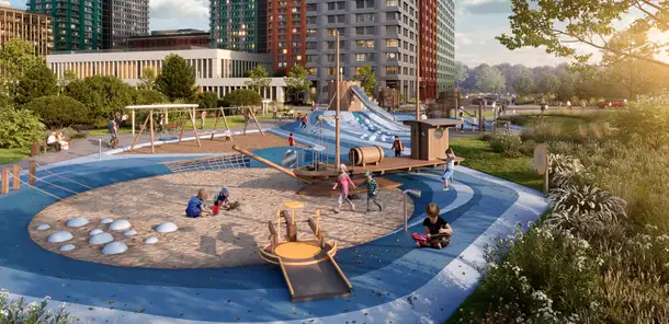 1-но комнатная квартира, 40,70 м², 13 эт., ЖК INJOY, Инжой, фотография 11