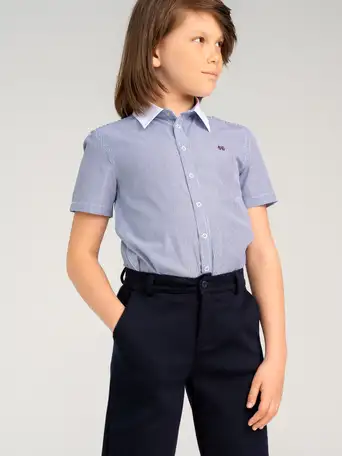 Сорочка текстильная для мальчиков (regular fit), фотография 1