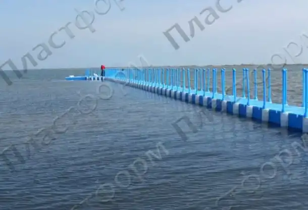 Понтоны, понтоны пластиковые, частные причалы., фотография 4