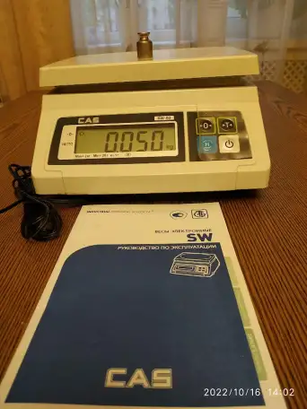 Весы электронные CAS SW-02, фотография 2