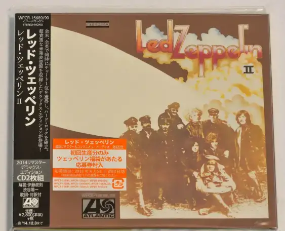 Led Zeppelin / Led Zeppelin II Japan 2CD Digipak Deluxe Edition, фотография 1