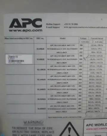 Источник бесперебойного питания UPS APC SILCON 80KW, фотография 2