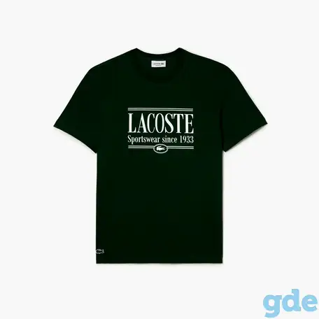 Мужская футболка lacoste regular fit, фотография 9