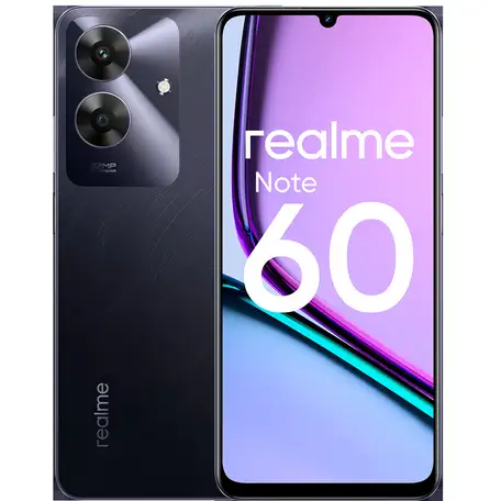 Смартфон realme note 60 4/128gb черный ru, фотография 1