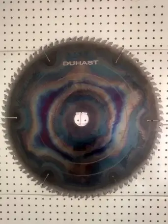 Дисковая пила duhast 550*50*3,5/5,0*z84 (торцовочная), фотография 1