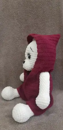 Игрушка мягкая вязаная, фотография 6