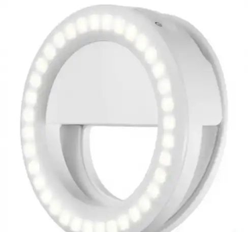 Светодиодное кольцо для селфи Selfie Ring Light на телефон, фотография 6