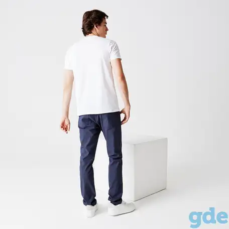 Мужская футболка lacoste slim fit, фотография 2