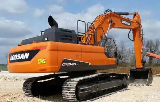 Гусеничный экскаватор Doosan DX340LCA в Тюмени от официального представителя завода в РФ, фотография 6