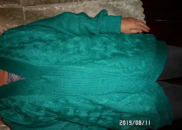 Кардиган зеленый, модный, новый. 46-48разм и другие, фотография 2