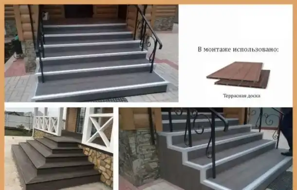 Декинг. Террасная доска, ступени, балясины, заборы, отделка сайдингов. Террасные плиты для беседок и площадок., фотография 6