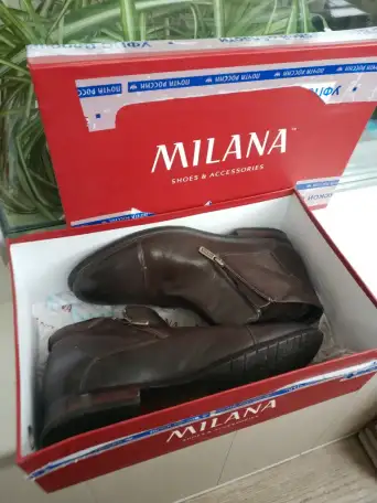 Зимние Теплые Ботинки Размер 39 - 40 на Узкую ногу и мягкие Мокасины Dunlop 39,5-40,5, фотография 7
