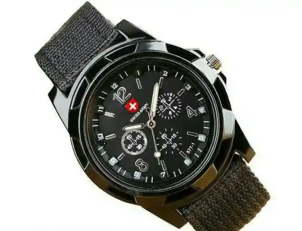 Новые часы Swiss Army Black, фотография 2